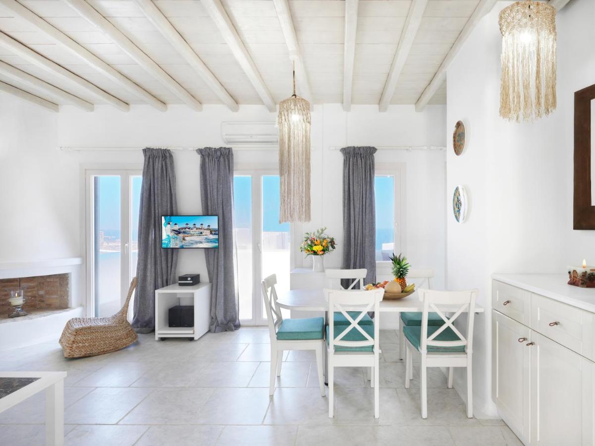 Sunset Villas In Mykonos By White Hills Mykonos Town Exterior photo
