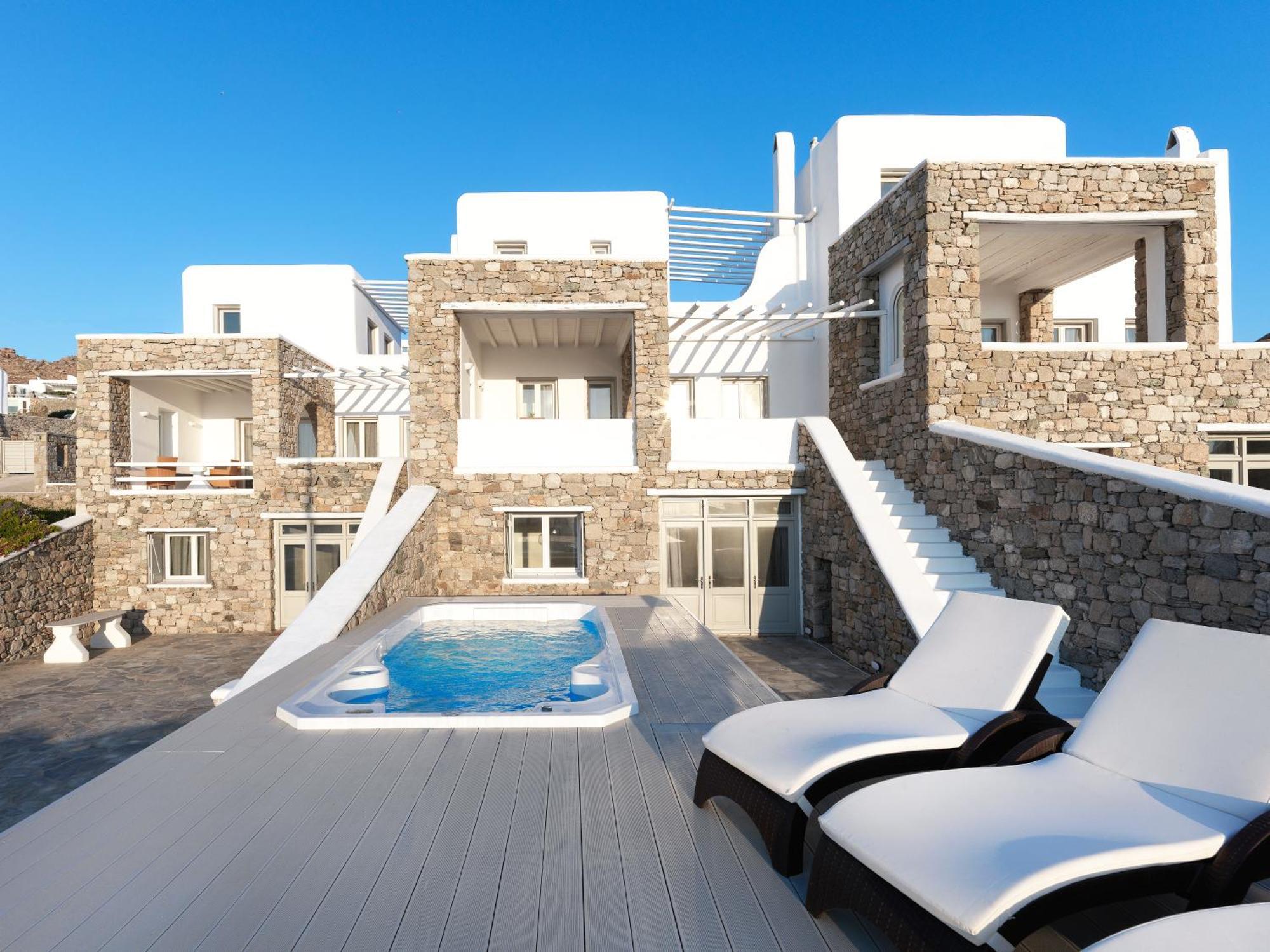 Sunset Villas In Mykonos By White Hills Mykonos Town Exterior photo